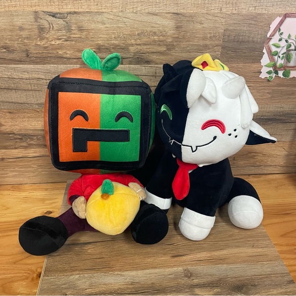 Youtooz Ranboo & Tapl Sit Plushie Limited Edition  Gamer Youtuber Minecraft - Picture 1 of 10
